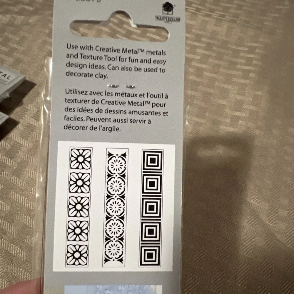 Walnut Hollow Creative METAL Embossing Collection 11 Packs NOS Sealed Vintage